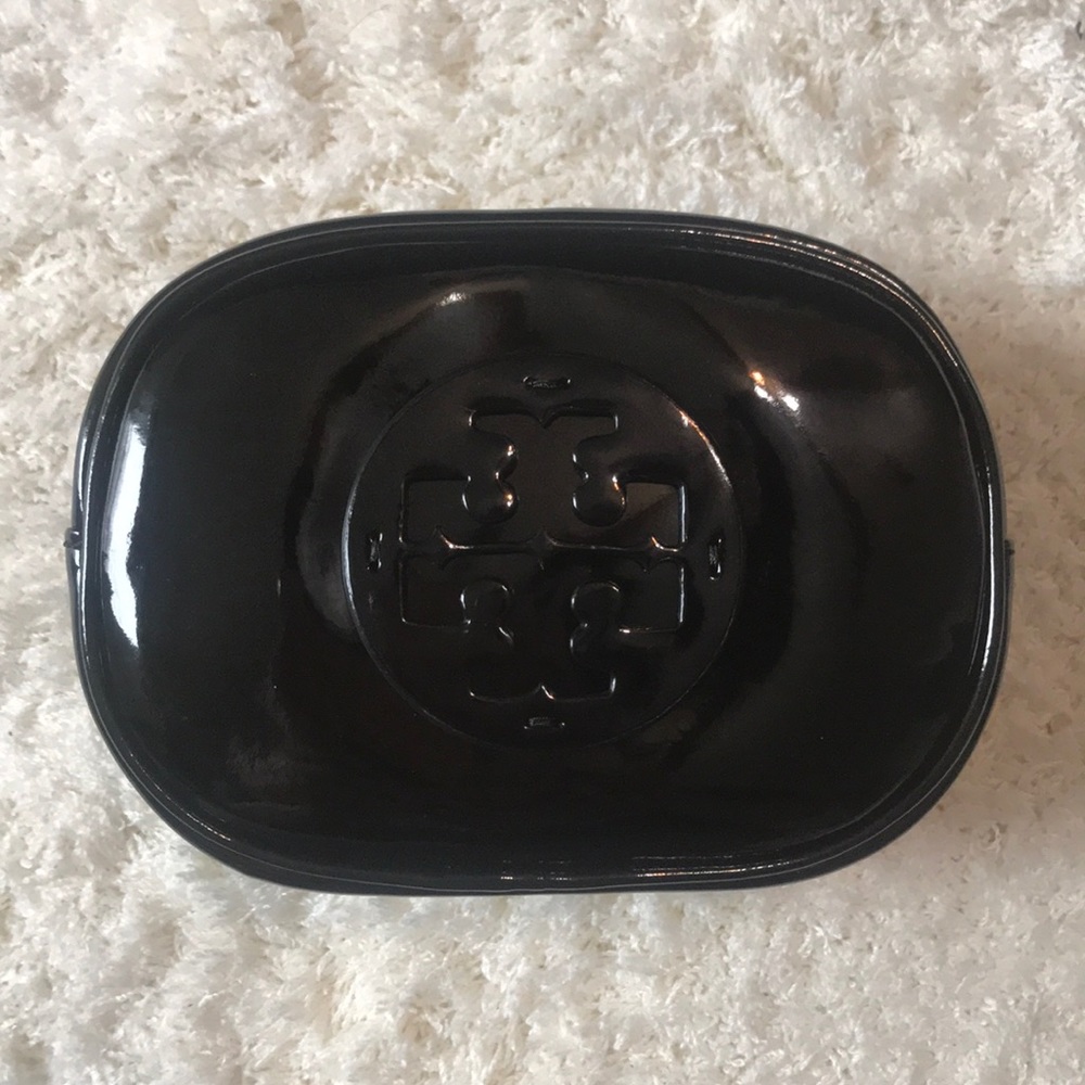 Tory Burch Patent Cosmetic Case